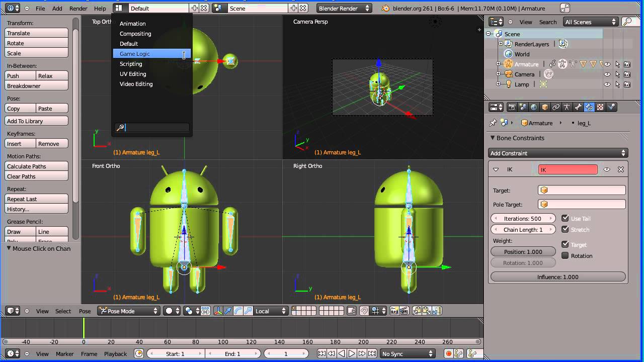 download the new version for android Blender 3D 3.6.1