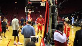 Dwight Howard Pre-Game Free Throw Practice 11/16/2013