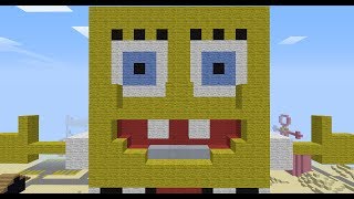 Minecraft: SPONGEBOB Bikini Bottom PVP w/ BajanCanadian and CraftBattleDuty! (Part 1)