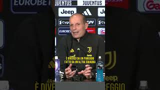 La #Juventus è diversa dagli altri club, parola di #Allegri #SerieA