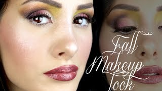 Warm Unconventional Fall Makeup Tutorial (LaCindina - Cindysold)