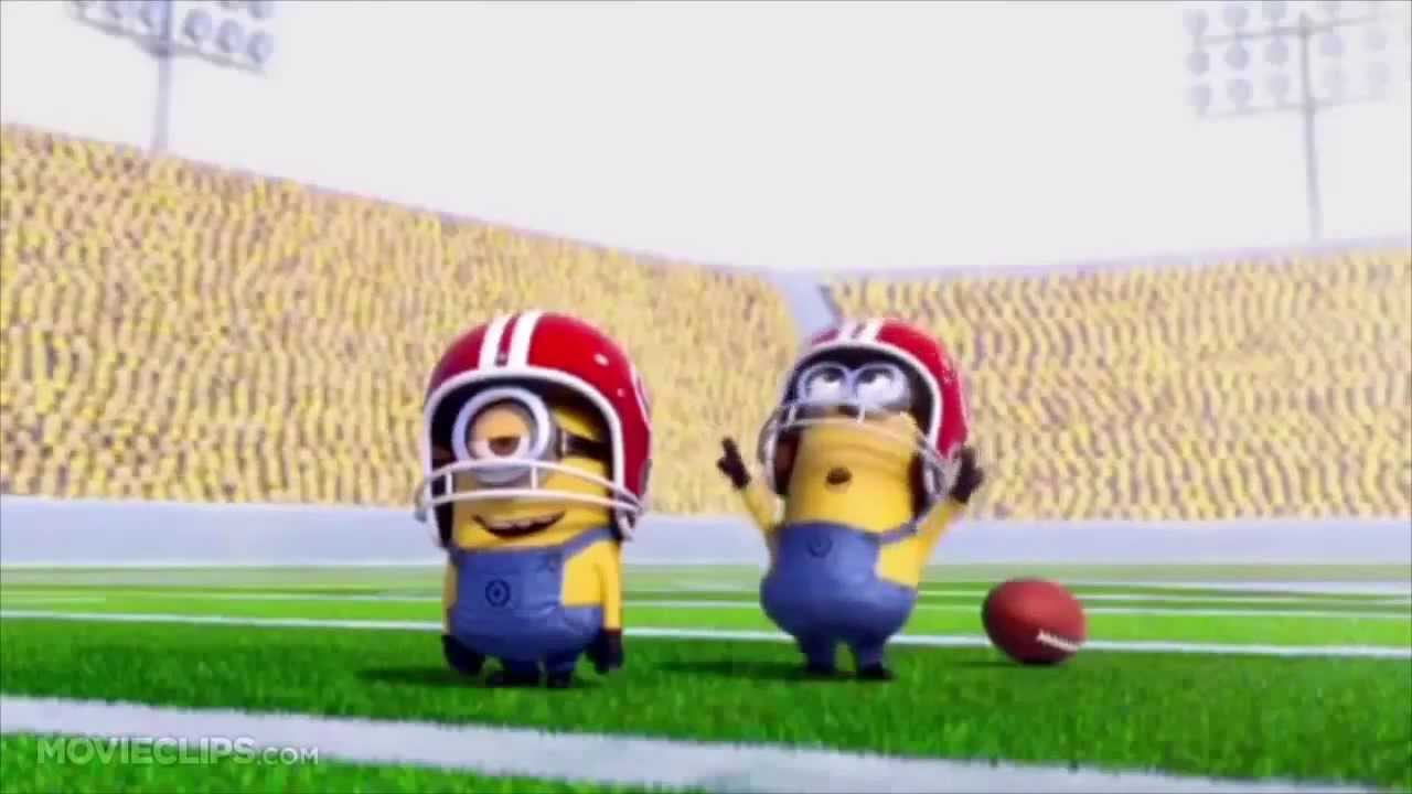 Minions Playing Rugby/American Football Penalty - YouTube