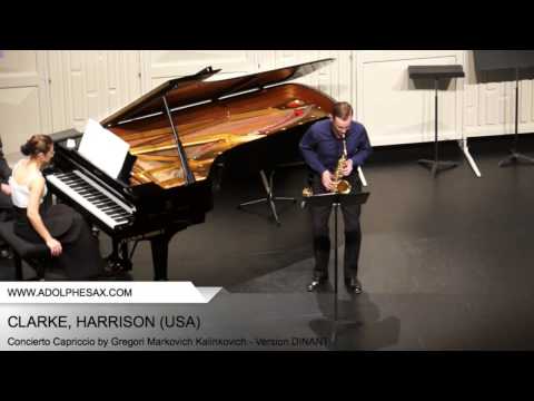 Dinant 2014 - CLARKE, Harrison (Concierto Capriccio by Gregori Markovich Kalinkovich - v. DINANT)