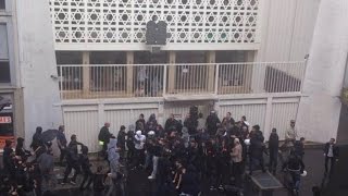 Attaque par des pro-palestiniens devant une synagogue à Paris 13/07/14