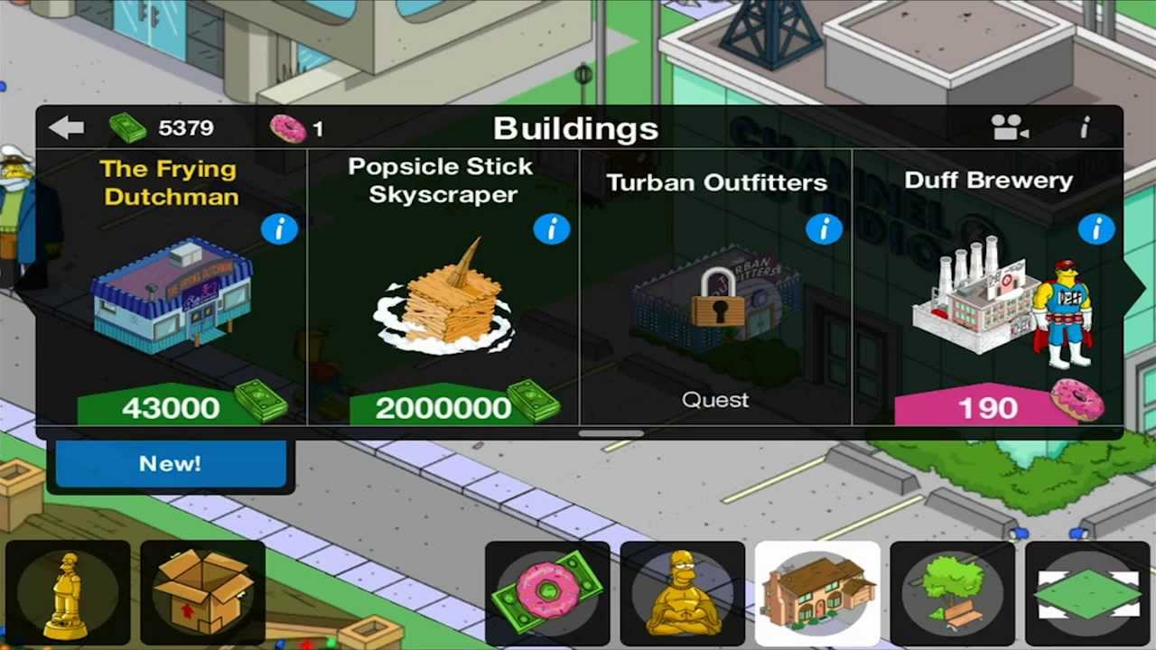 The Simpsons Tapped Out Frying Dutchman The Old Man And The Sea Just