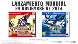 Pokémon Rubí Omega y Pokémon Zafiro Alfa -- ¡Noviembre de 2014!