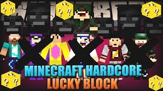 Minecraft Hardcore: Lucky Block - WITHER BOSS!