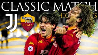Juventus 2-2 Roma | CLASSIC MATCH HIGHLIGHTS 2000-01
