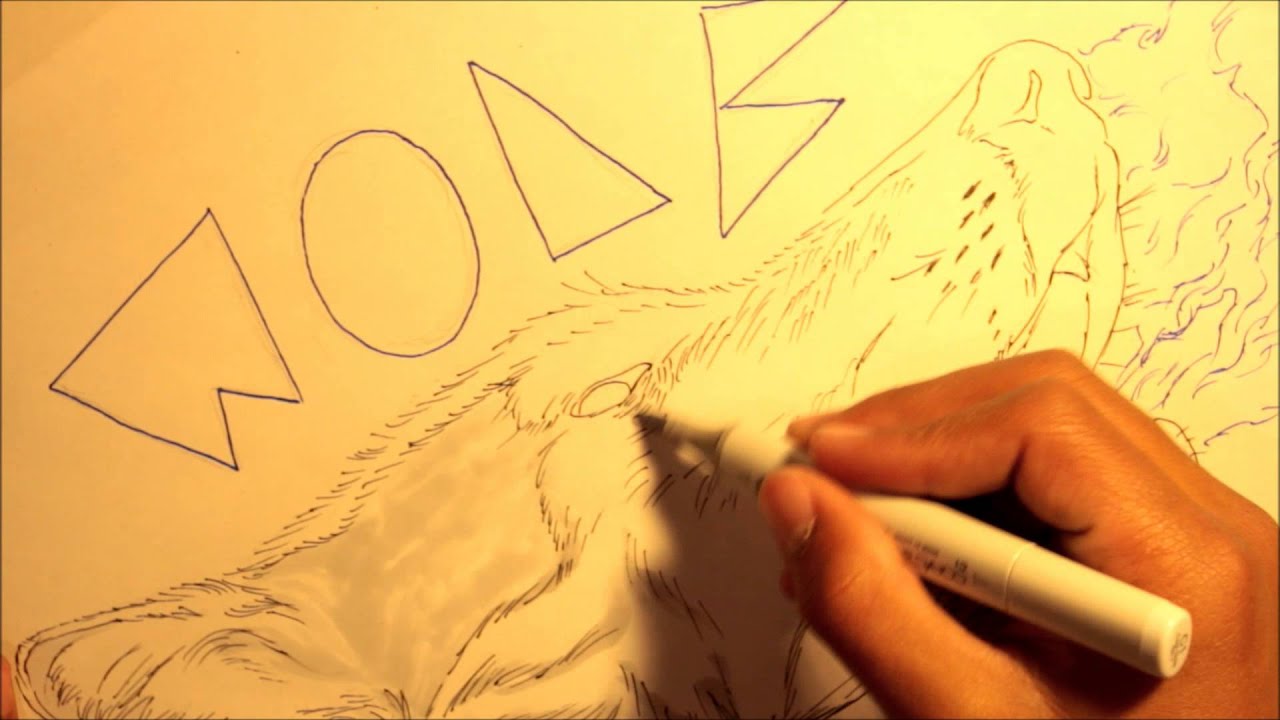 WOLF (Drawing) - Tyler, The Creator: Awkward - YouTube