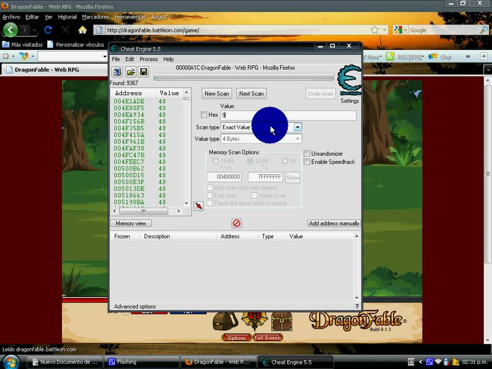 how to use cheat engine 6.6 dragon city