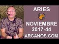 Video Horscopo Semanal ARIES  del 29 Octubre al 4 Noviembre 2017 (Semana 2017-44) (Lectura del Tarot)