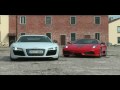 Audi R8 V10 Vs Ferrari F430 Scuderia - Youtube