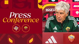 🟨? LIVE🟥?? LA CONFERENZA STAMPA DI GIAN PIERO GASPERINI ALLA VIGILIA DI CREMONESE-ROMA