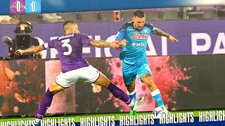 HIGHLIGHTS | Fiorentina - Napoli 0-0 | Serie A - 3ª giornata