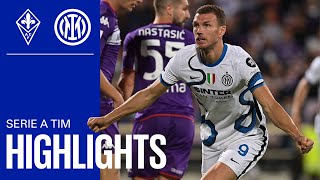 FIORENTINA 1-3 INTER | HIGHLIGHTS | SERIE A 21/22 | Inter win their 1500th game in Serie A! 🙌?⚫🔵??