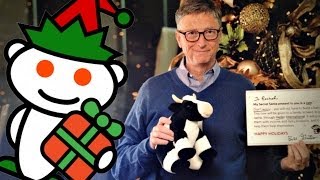 Bill Gates Gives Epic Gift for Reddit Secret Santa