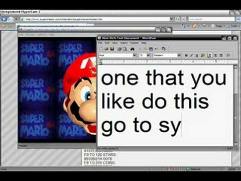 how to add cheats to a project 64 - YouTube