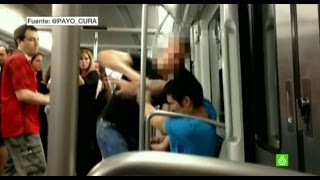 Brutal agresión racista a un joven en el Metro de Barcelona