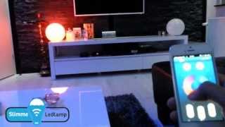 Wifi led lampen bedienen met een tablet of smartphone via APP