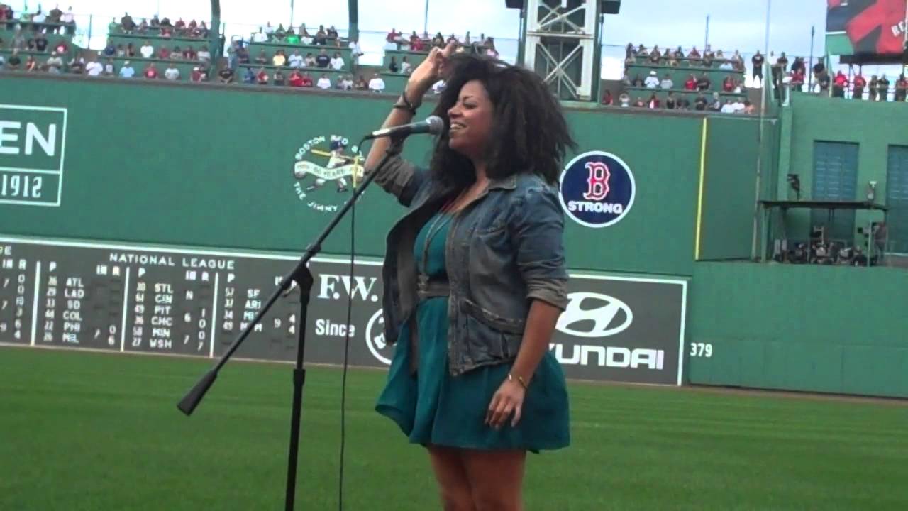 Nicole Nelson "God Bless America" Fenway Park June 9, 2013 - YouTube