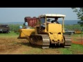 Cat cable dozer working