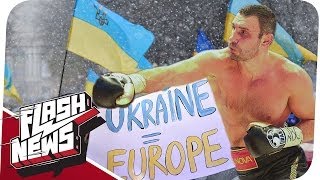 Klitschko kämpft für EU, Scientology & 3D-Waffen Verbot! - FLASH NEWS