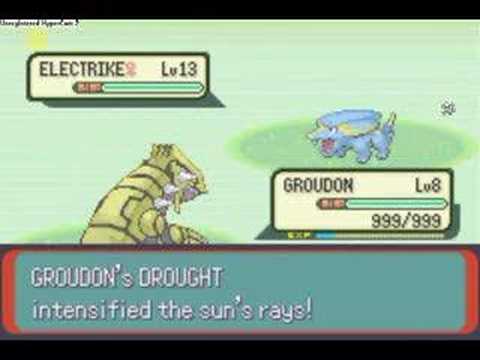 Pokemon Emerald For the VBA Action Replay #2 - YouTube