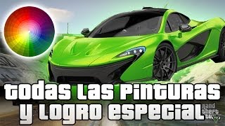 GTA V Online - Desbloquear todas las Pinturas y Logro especial 30G | Glitch GTA