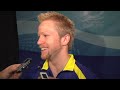2011 Ford World Men's Curling Championship - Draw 16 Media Scrum