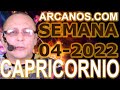 Video Horóscopo Semanal CAPRICORNIO  del 16 al 22 Enero 2022 (Semana 2022-04) (Lectura del Tarot)