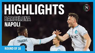 HIGHLIGHTS | Barcelona - Napoli 3-1 | #UCL