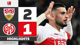Marvelous Decider By Undav! | VFB STUTTGART — MAINZ 05 | Highlights | Matchday 8 – Bundesliga 25/26