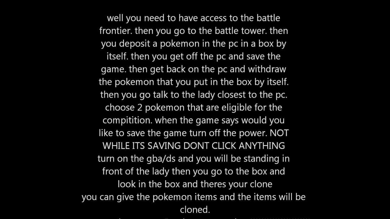 Pokemon Emerald Hints, Tips, and Tricks Part 2 - YouTube