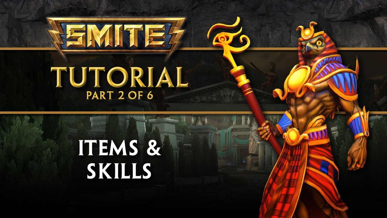 SMITE Tutorial Part 2 Items & Skills YouTube