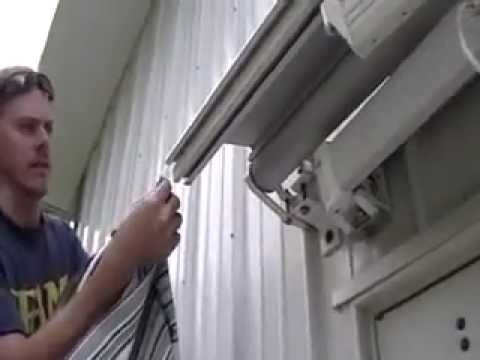 Retractable Awning Replacement Material Instruction