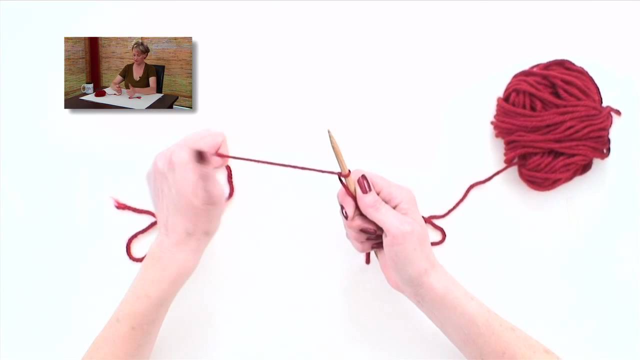 Knitting Help - Long Tail Cast-On - YouTube