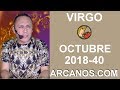 Video Horscopo Semanal VIRGO  del 30 Septiembre al 6 Octubre 2018 (Semana 2018-40) (Lectura del Tarot)