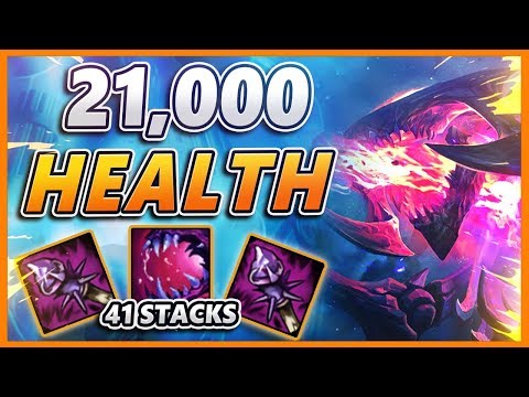 *21,000 HP GOD* MY ULT ONE-SHOTS EVERYONE (HILARIOUS GAME) - BunnyFuFuu URF