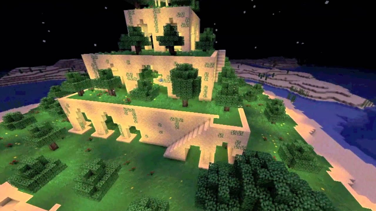 Minecraft: Hanging Gardens - YouTube