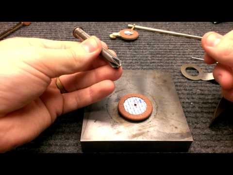 Saxophone Repair Topic: Installing Riveted Resonators in Pads