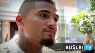 Buschi trifft.. ..Kevin Prince Boateng a.k.a. good boy formerly known as bad boy