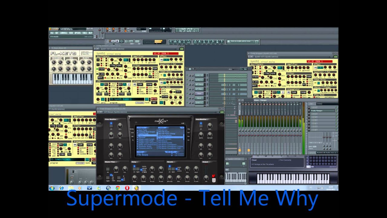 tell me tell me why - supermode ( original mix )