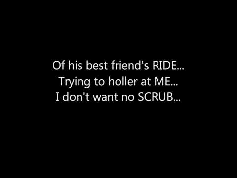 TLC - NO SCRUBS (REMIX LEFT EYE) **(LYRICS ON SCREEN)**