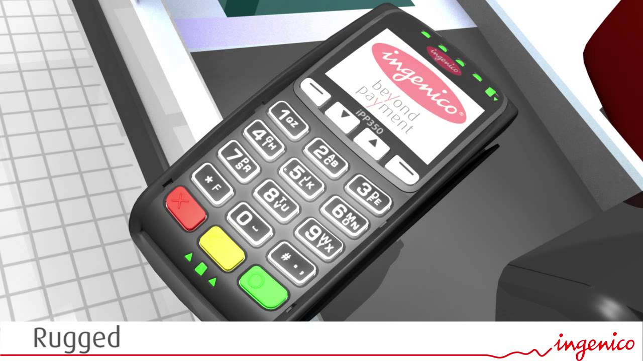 ingenico ipp350 machine payment card
