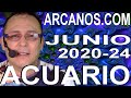 Video Horóscopo Semanal ACUARIO  del 7 al 13 Junio 2020 (Semana 2020-24) (Lectura del Tarot)