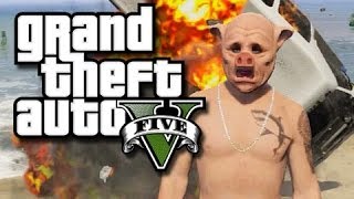 GTA 5 Online Random Moments - Closet Party Glitch and G18 The Bully! (GTA V Funny Glitches!)