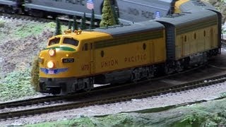 Die USA von Ost nach West in LGB bzw. Spur G in der Modellbahn Wiehe