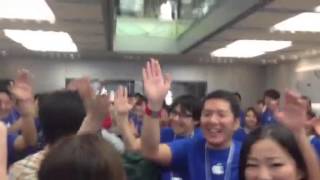 iPhone 5s発売！ Apple Store銀座の様子