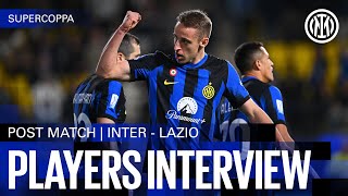 FRATTESI AND DARMIAN | INTER 3-0 LAZIO | PLAYERS INTERVIEW 🎙️⚫🔵??