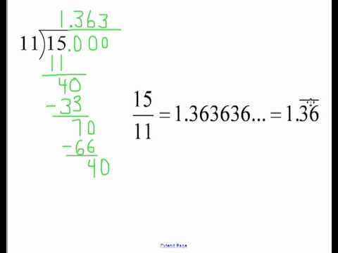 How to convert fractions and mixed numbers to decimals - by DrO ...